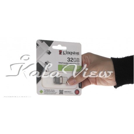 فلش مموری کینگستون مدل Datatraveler Dtduo3 ظرفیت 32 گیگابایت
