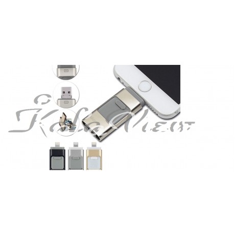 فلش مموری مدل 3In1 I Flash Drive ظرفیت 256 گیگابایت
