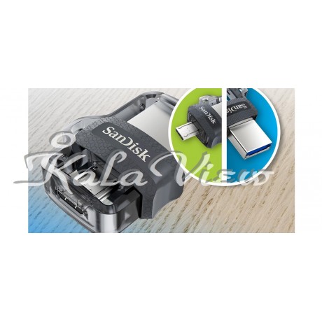 فلش مموری لوازم جانبی سن دیسک Ultra Dual M3 0 128GB