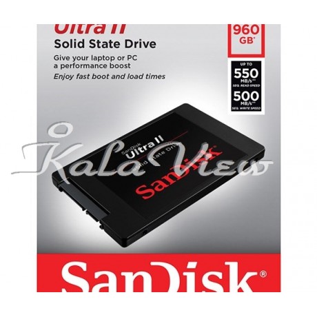 هارد اس اس دی کامپیوتر سن دیسک SDSSDHII Ultra II SSD  960GB