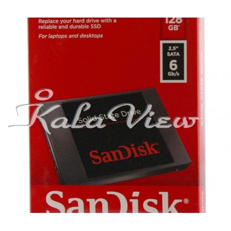 هارد اس اس دی کامپیوتر سن دیسک SDSSDP SSD  128GB