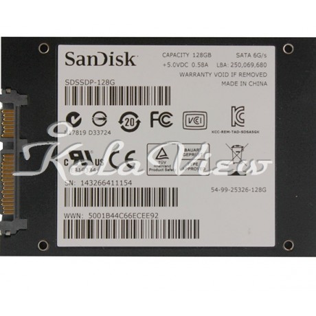 هارد اس اس دی کامپیوتر سن دیسک SDSSDP SSD  128GB