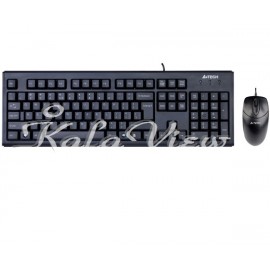 کیبورد کامپیوتر A4tech Kr 8572 Usb With Mouse