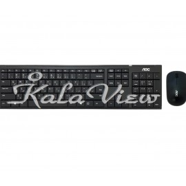کیبورد کامپیوتر Aoc KM200 Wireless Keyboard And Mouse