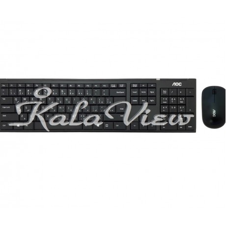 کیبورد کامپیوتر Aoc KM200 Wireless Keyboard And Mouse