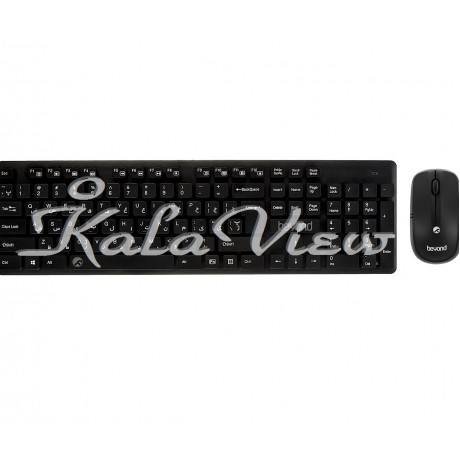 کیبورد کامپیوتر Beyond FCM 2236RF Wireless Keyboard With Persian Letters