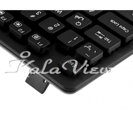 کیبورد کامپیوتر Beyond FCM 2236RF Wireless Keyboard With Persian Letters
