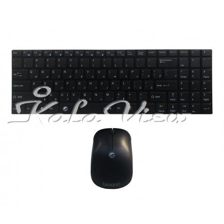 کیبورد کامپیوتر Beyond FCM 5225RF Keyboard and Mouse With Persian Letters