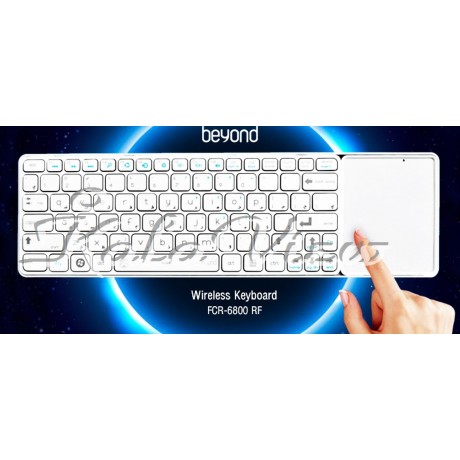 کیبورد کامپیوتر Beyond Fcr 6800 Bluetooth Touchpad With Persian Letters