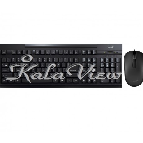 کیبورد کامپیوتر جنیوس KM 125 Keyboard With Mouse With Persian Letters