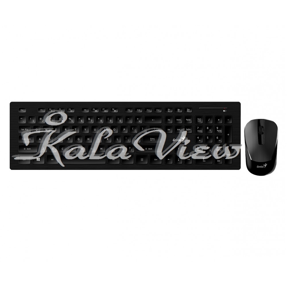 کیبورد کامپیوتر جنیوس Slimstar 8008 Bluetooth With Mouse