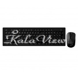 کیبورد کامپیوتر جنیوس Slimstar 8008 Bluetooth With Mouse