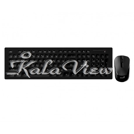 کیبورد کامپیوتر جنیوس Slimstar 8008 Bluetooth With Mouse