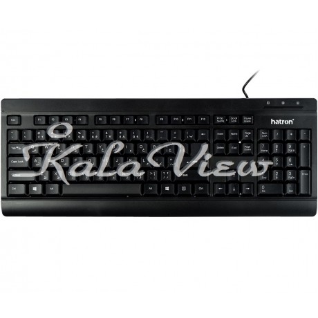 کیبورد کامپیوتر Hatron HK210 Keyboard With Perisan Letters