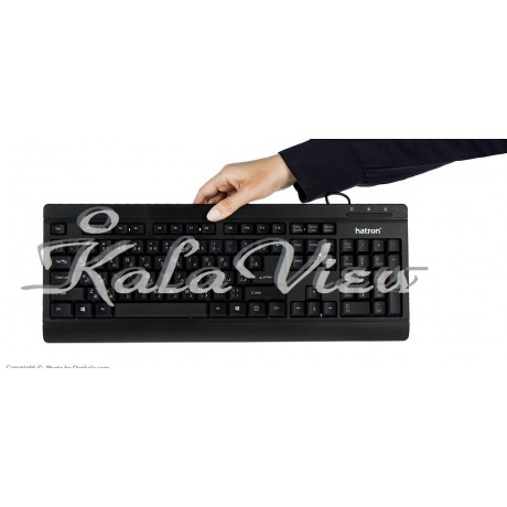 کیبورد کامپیوتر Hatron Hk210 With Perisan Letters