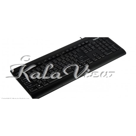 کیبورد کامپیوتر Hatron Hkc220 With Mouse With Perisan Letters
