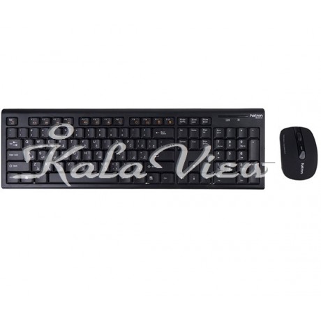 کیبورد کامپیوتر Hatron HKCW130 Wireless Keyboard And Mouse
