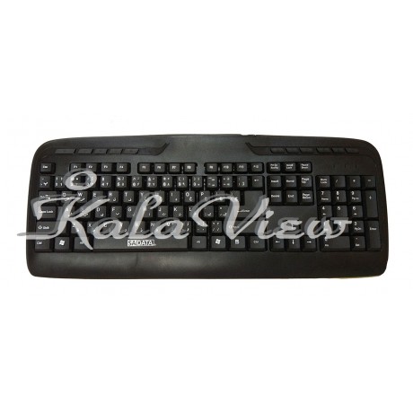 کیبورد کامپیوتر سادیتا Skm 1554Wl Wireless With Mouse