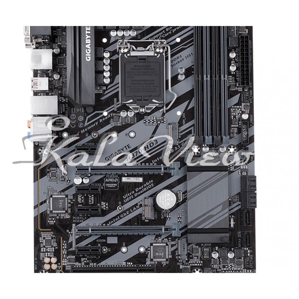 مادربرد کامپیوتر گیگابایت Ga H110 D3a Rev 1 0