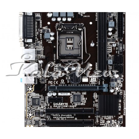 مادربرد کامپیوتر گیگابایت Ga H110m S2ph (Rev 1 0)