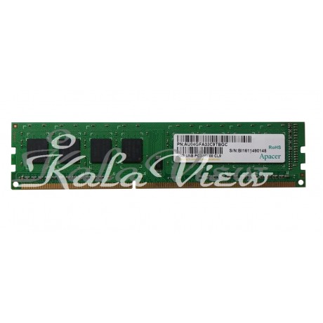 رم کامپیوتر Apacer  Unb DDR3( PC3 ) 1333( 10600 ) 4GB CL9