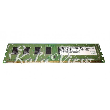 رم کامپیوتر Apacer  Unb DDR3( PC3 ) 1333( 10600 ) 4GB CL9