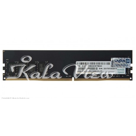 رم کامپیوتر Apacer DDR4( PC4 ) 2400( 19200 ) 4GB Single Channel