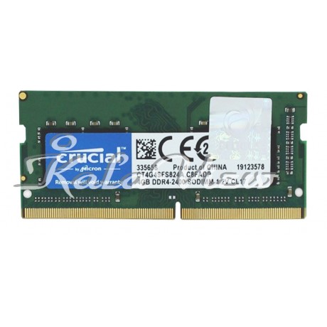 رم کامپیوتر کروشیال DDR4 2400Mhz Sodimm 4Gb