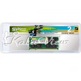 رم کامپیوتر Silicon power DDR2 800Mhz Notebook Memory 2Gb