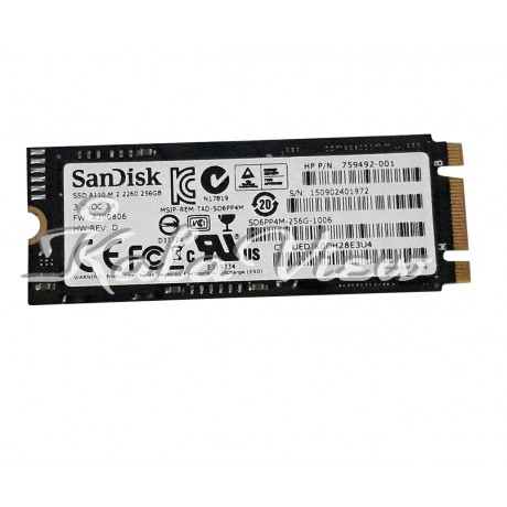 هارد اس اس دی کامپیوتر سن دیسک A110 M 2 2260 256Gb