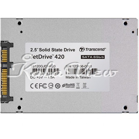 هارد اس اس دی کامپیوتر ترنسند JetDrive 420 Internal SSD Drive  120GB