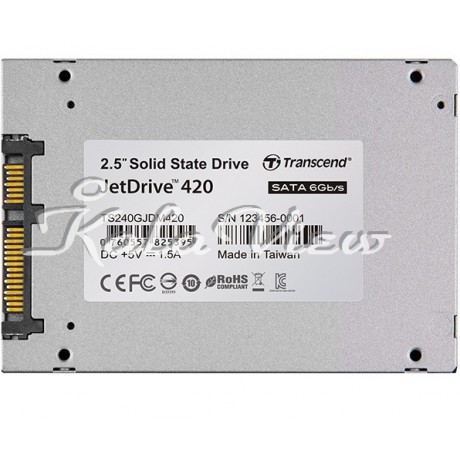 هارد اس اس دی کامپیوتر ترنسند JetDrive 420 Internal SSD Drive  240GB