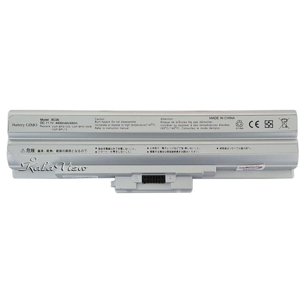 باتری لپ تاپ سونی SonyVGN CS17H W 6
