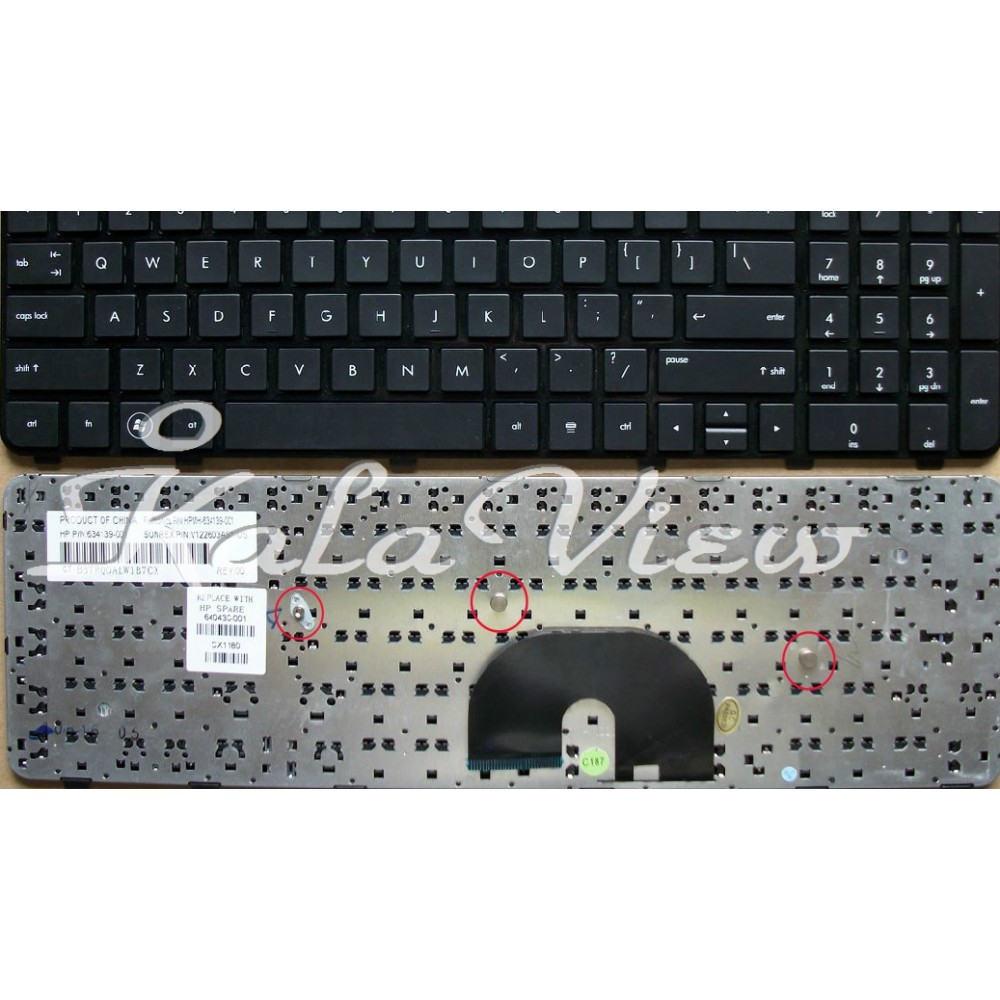 کیبورد لپ تاپ اچ پی Pavilion dv6 6014tu