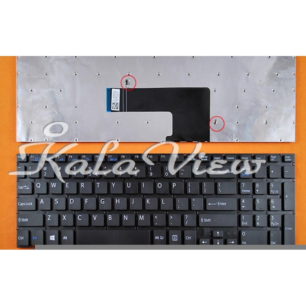 کیبورد لپ تاپ سونی Vaio svf15a16cxb