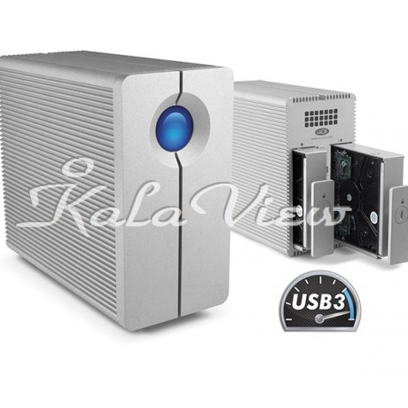 هارد اکسترنال لوازم جانبی Lacie 2big Quadra 10TB