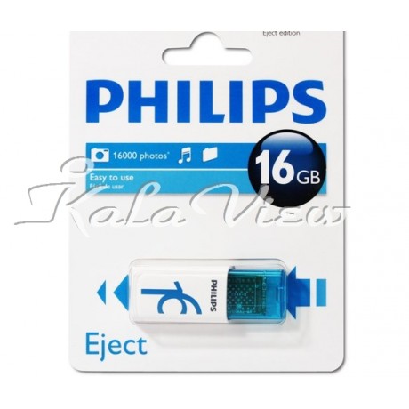 فلش مموری لوازم جانبی فیلیپس Eject Edition FM16FD60B USB 2 0  16GB