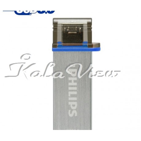 فلش مموری لوازم جانبی فیلیپس Mono Edition FM16DA132B 97 USB 3 0 and OTG  16GB
