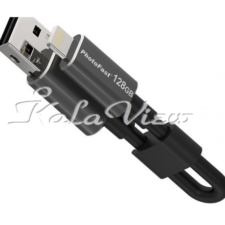فلش مموری لوازم جانبی Photofast MemoriesCable with Lightning Cable  128GB