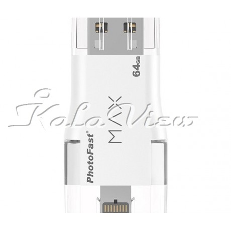 فلش مموری لوازم جانبی Photofast i Flash Max OTG  64GB