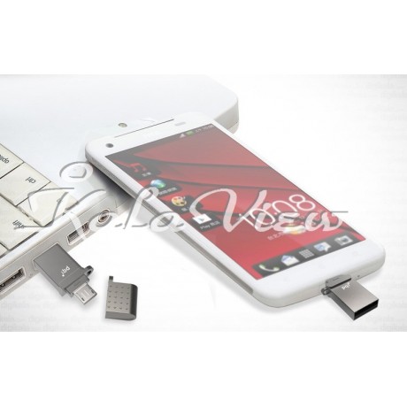 فلش مموری لوازم جانبی Pqi Connect 201 U837 OTG USB  16GB