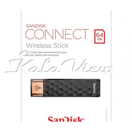 فلش مموری لوازم جانبی سن دیسک Connect Wireless Stick  64GB