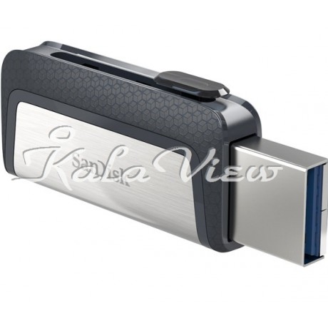 فلش مموری لوازم جانبی سن دیسک Ultra Dual USB Type C  64GB