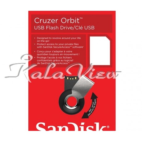 فلش مموری لوازم جانبی سن دیسک Cruzer Orbit  8GB
