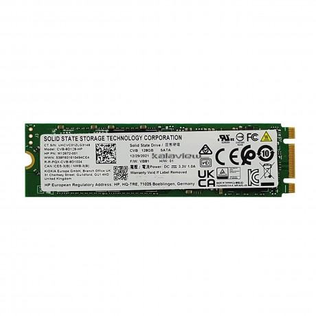 هارد SSD 128 گیگابایت اچ پی M.2 NGFF 2280 سه ماه گارانتی