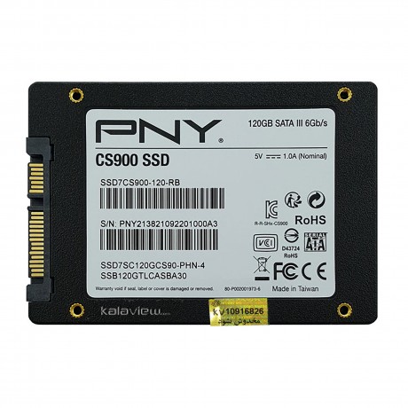 هارد SSD 120 گیگابایت PNY Sata 2.5INCH CS900 یکسال گارانتی کالاوییو