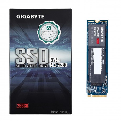 هارد SSD 256 گیگابایت Gigabyte M2-2280 NVMe گارانتی آواژنگ