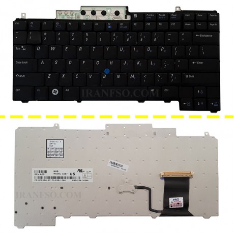 کیبرد لپ تاپ دل Latitude D620 باموس