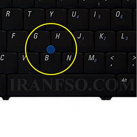 کیبرد لپ تاپ دل Latitude D620 باموس
