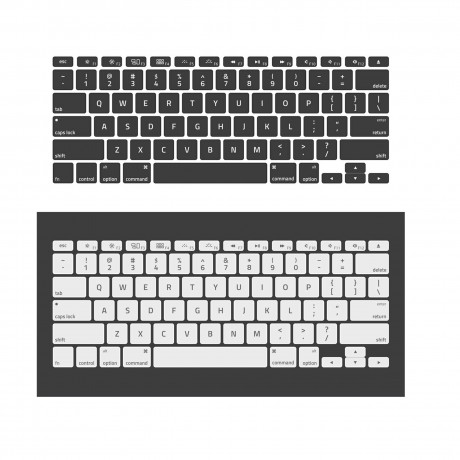 کیبرد لپ تاپ دل XPS 14Z نقره ای-اینتر کوچک بدون فریم